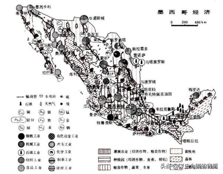 墨西哥面积和人口,墨西哥的经济实力