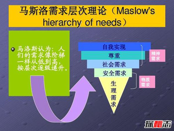 马斯洛需求层次理论:马斯洛的5个需求，生理需求最根本