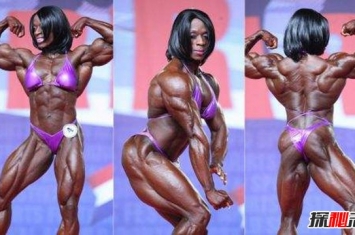 世界上五大肌肉女 第二身材长相不符被称萝莉脸肌肉女