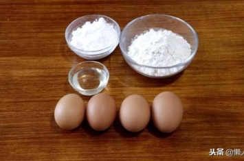用鸡蛋和面粉做的简单小吃不用烤箱,不用烤箱只用面粉和鸡蛋做出蛋糕