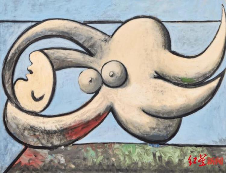 美女或章鱼毕加索抽象画躺卧裸女将首拍估价六千万美元