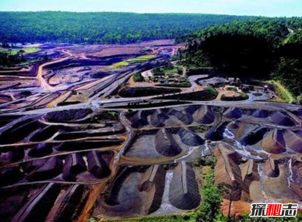 世界上最大的铁矿，巴西卡拉加斯铁矿(总储量72亿吨)