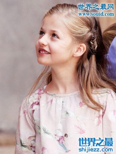 西班牙莱昂诺尔公主，最受喜爱的皇室孩子