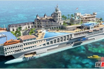 世界最豪华的游艇，超级游艇漂浮版摩纳哥(价值10亿美元)