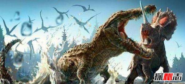 史前五大恐怖鳄鱼 恐龙都是它们盘中餐