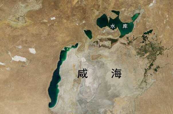 世界上最大的咸水湖：里海，38.6万km2海迹湖(资源丰富)