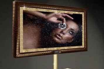世界上最贵的电视机:价值226万美元(镶嵌150颗钻石)