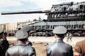 世界上最大的远程火炮:口径达800毫米(能射穿2米厚墙壁)