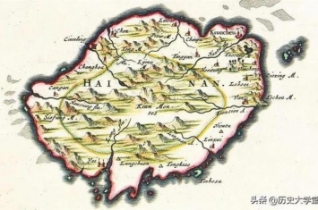珠崖12世纪之前的海南,一张图读懂海南岛的传说