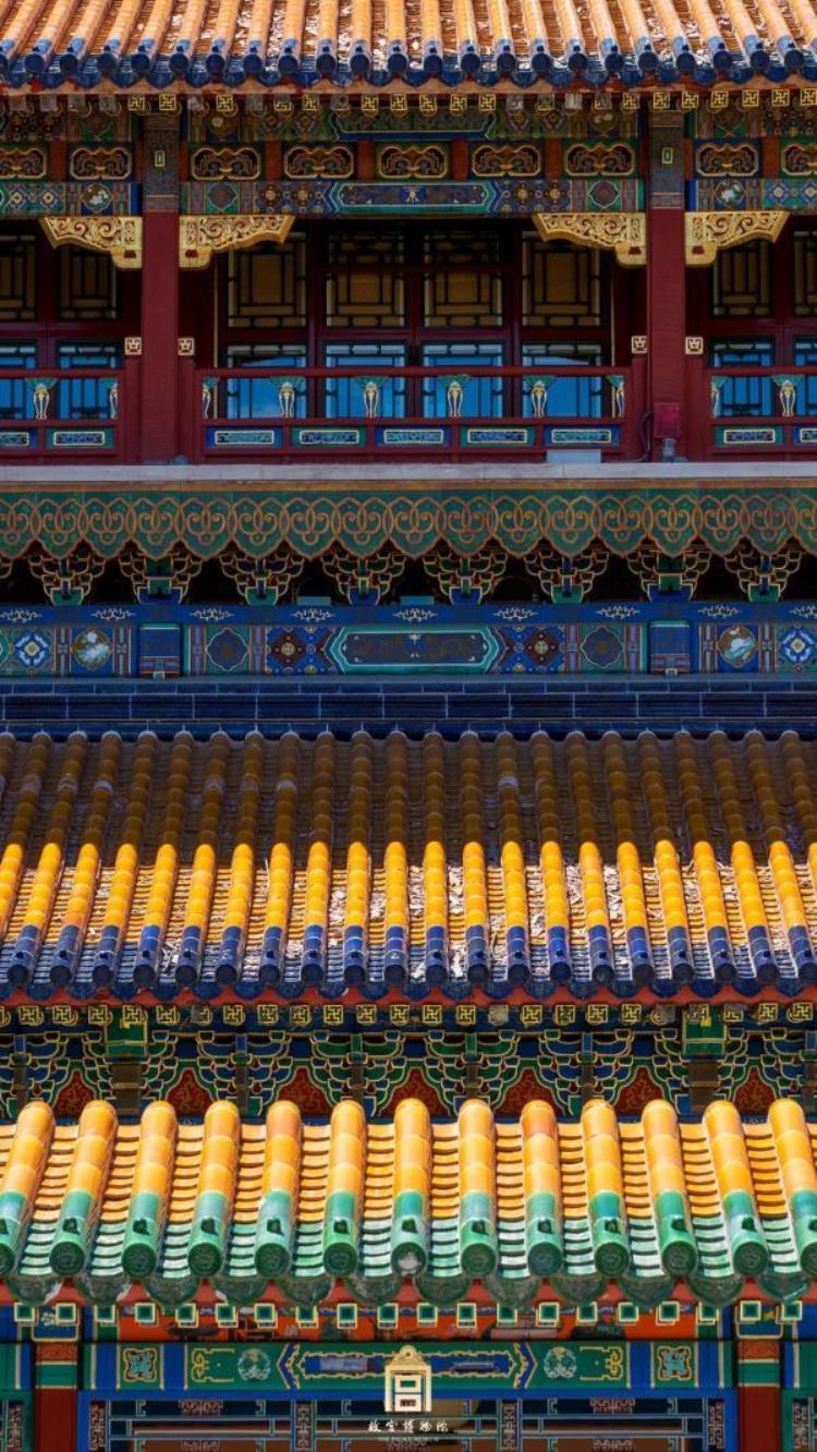 中国故宫美色,中国故宫的颜色