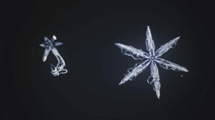 雪花为何是六角形的,冬奥会雪花标志设计