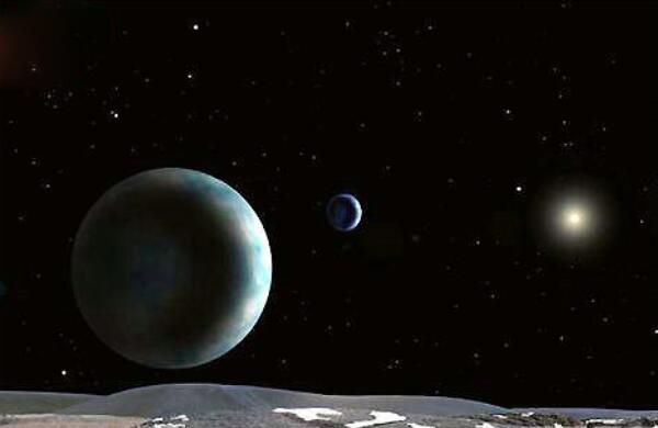 冥王星会撞上海王星吗，不会（两者公转轨道不在一个平面）