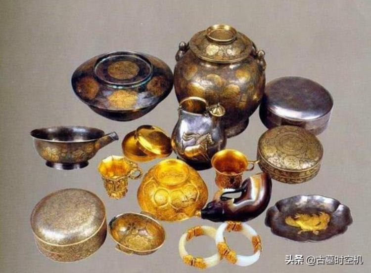 四川出土金银器,中国考古出土黄金