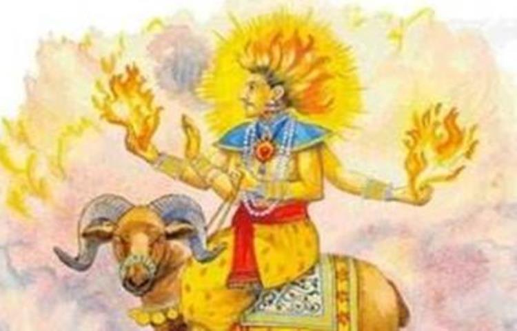 吠陀神话和印度神话,古印度神话里吐火的神
